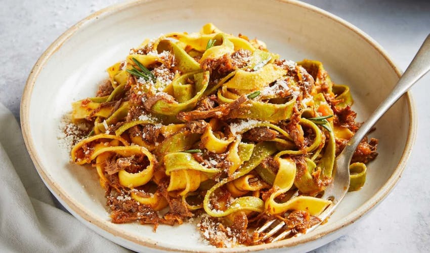 Bowl of Pasta Evangelists tagliatelle